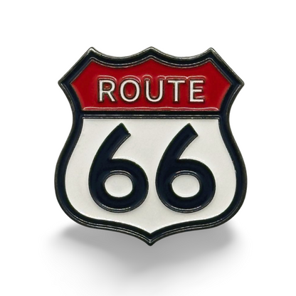 Route 66 Metal Sticker