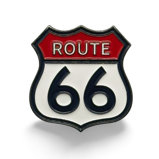 Route 66 Metal Sticker