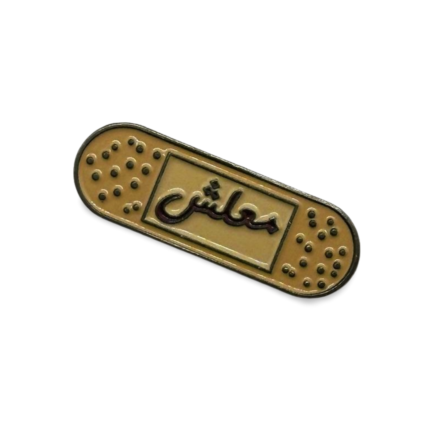 Arabic Design Band Aid Metal Sticker