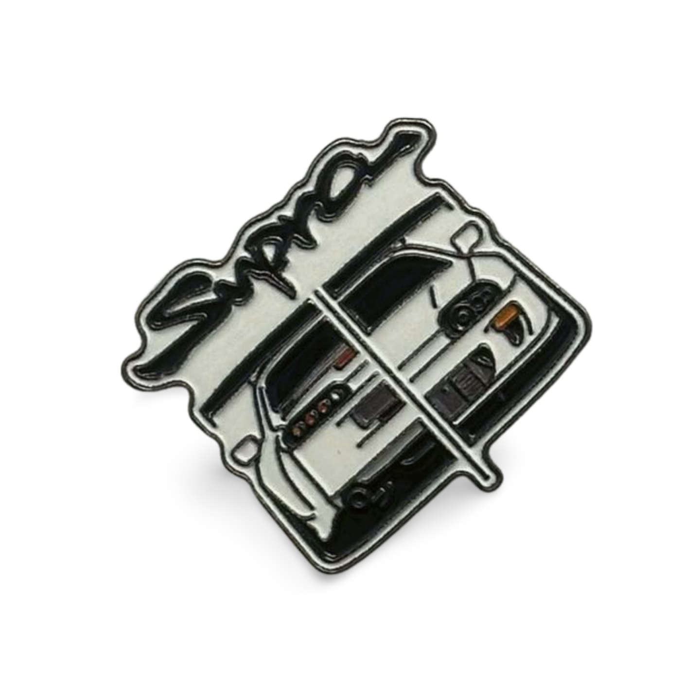 Toyota Supra Metal Sticker