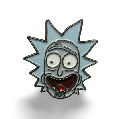 Grandpa Rick Metal Sticker (Rick and Morty)