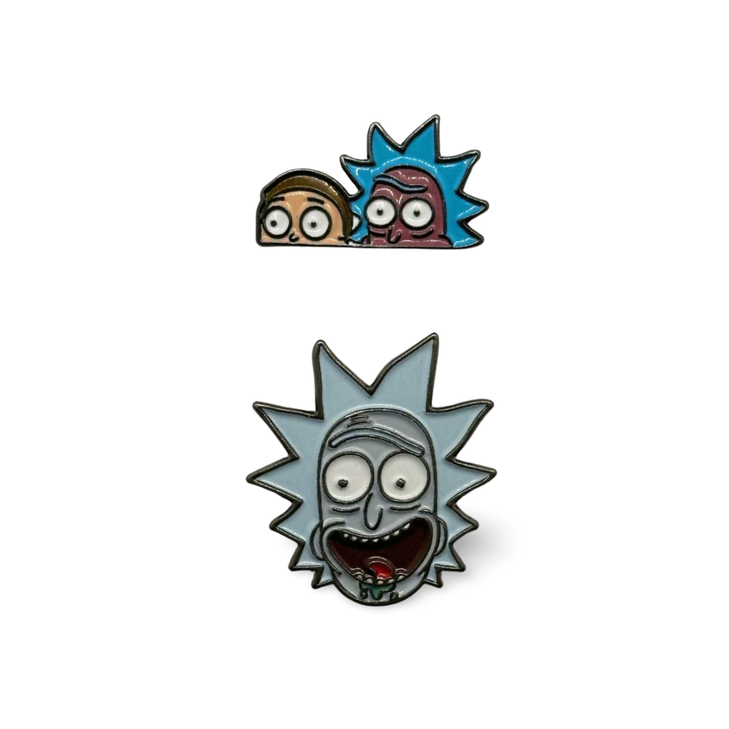 Grandpa Rick Metal Sticker (Rick and Morty)