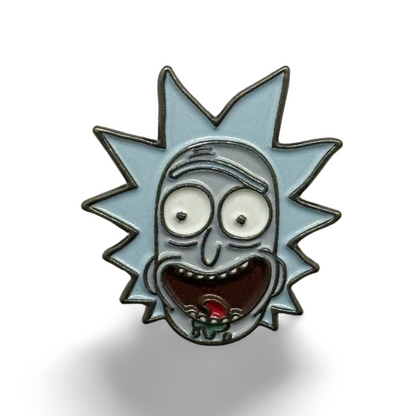 Grandpa Rick Metal Sticker (Rick and Morty)