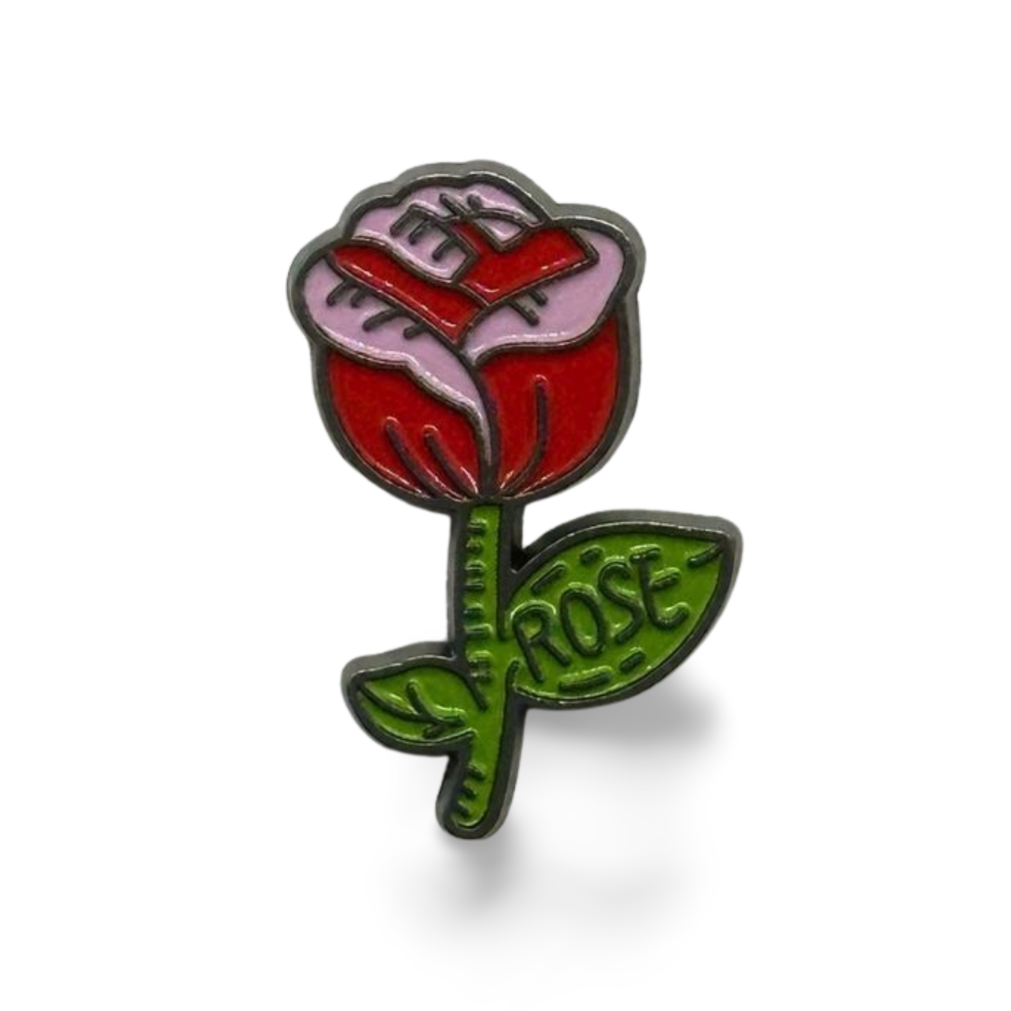 Rose Metal Sticker