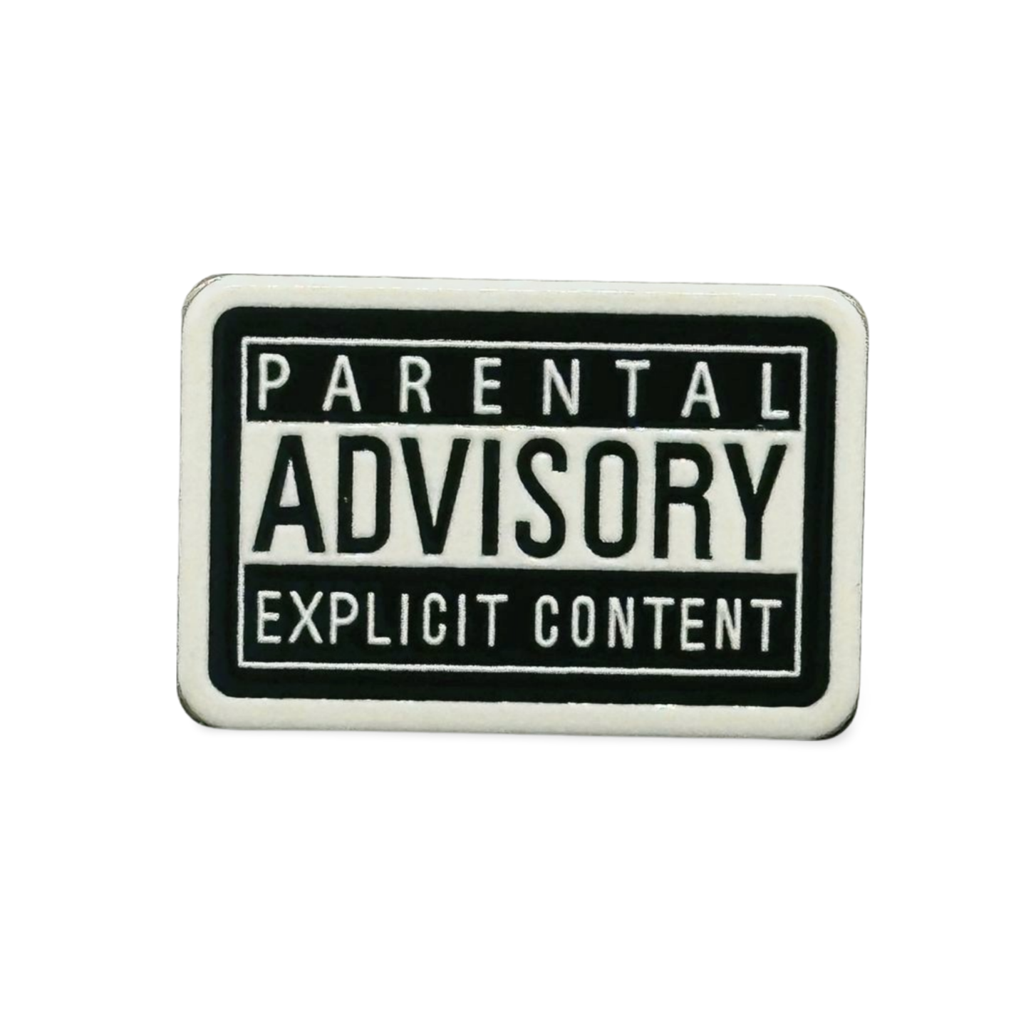 Parental Advisory Metal Sticker